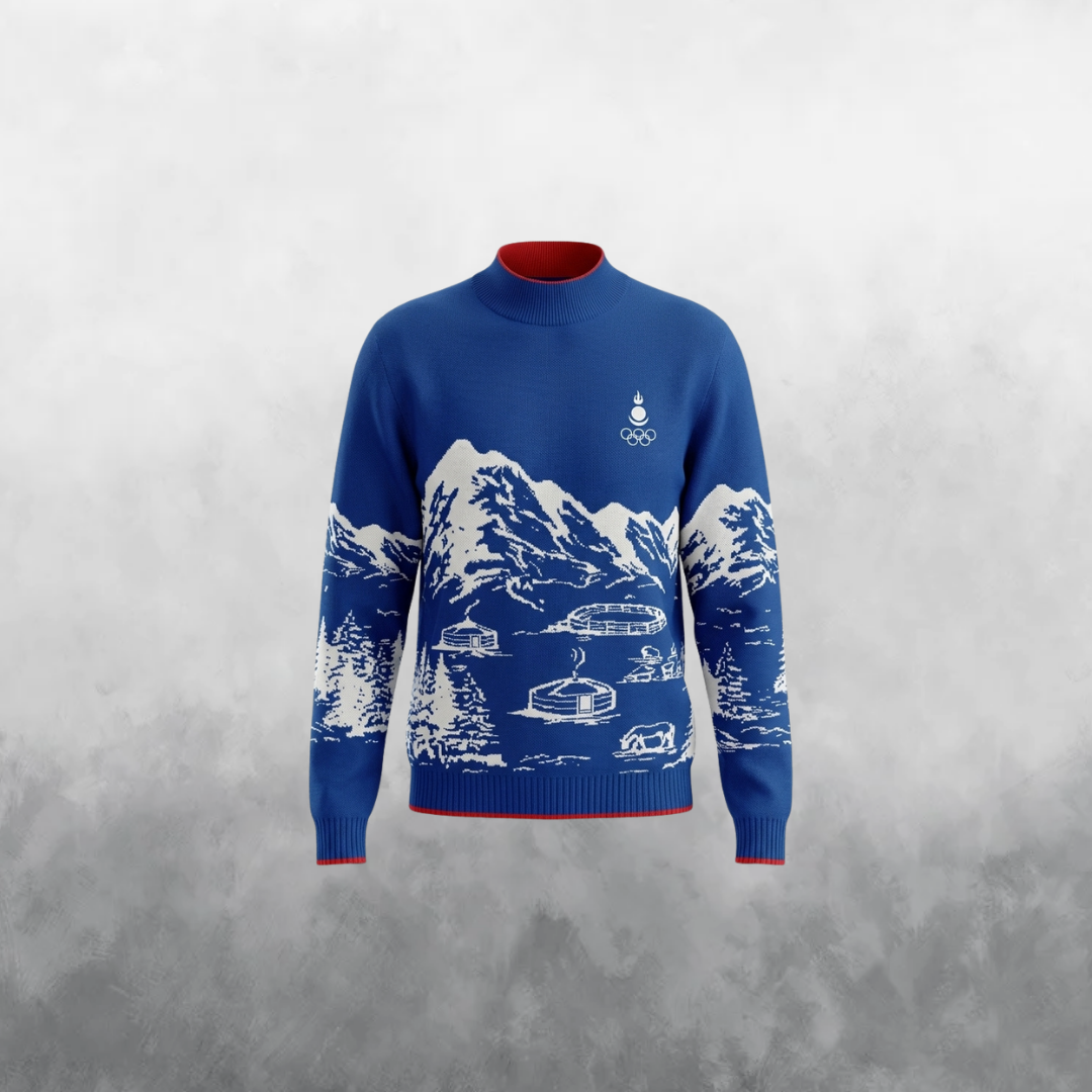 Cashmere Mountain Sweater - 2026 Winter Games