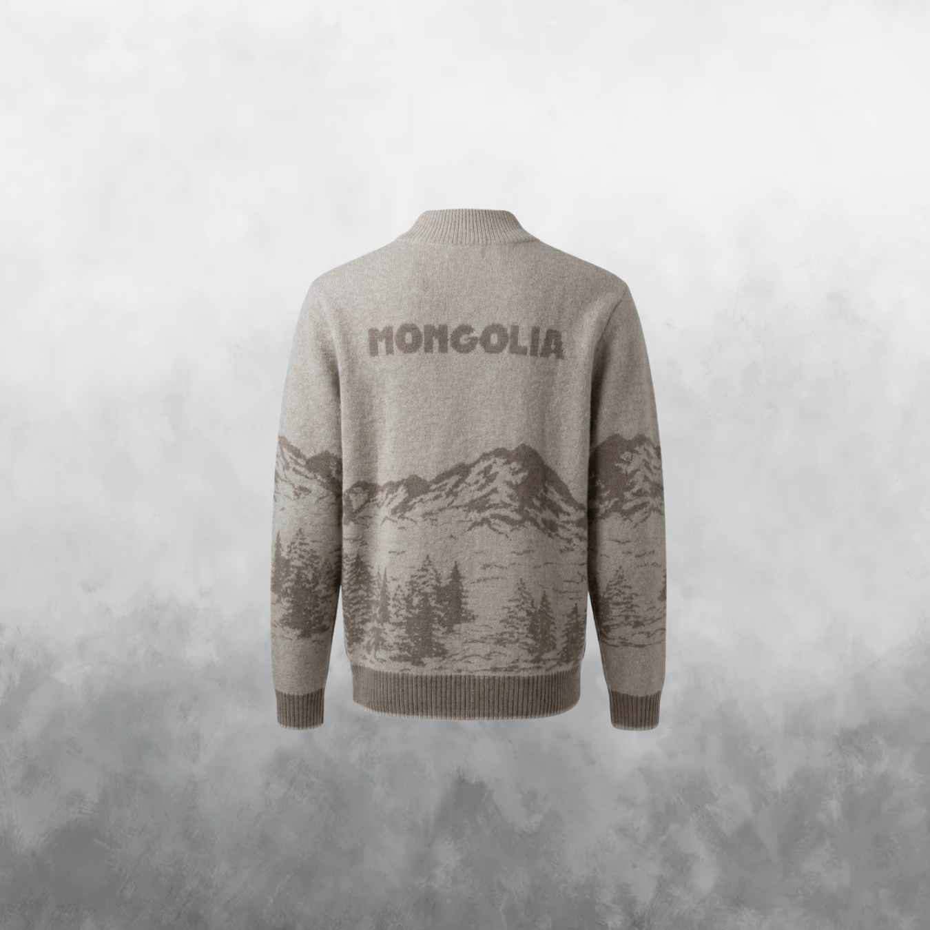 Alpine Cashmere Mountain Sweater - Unisex